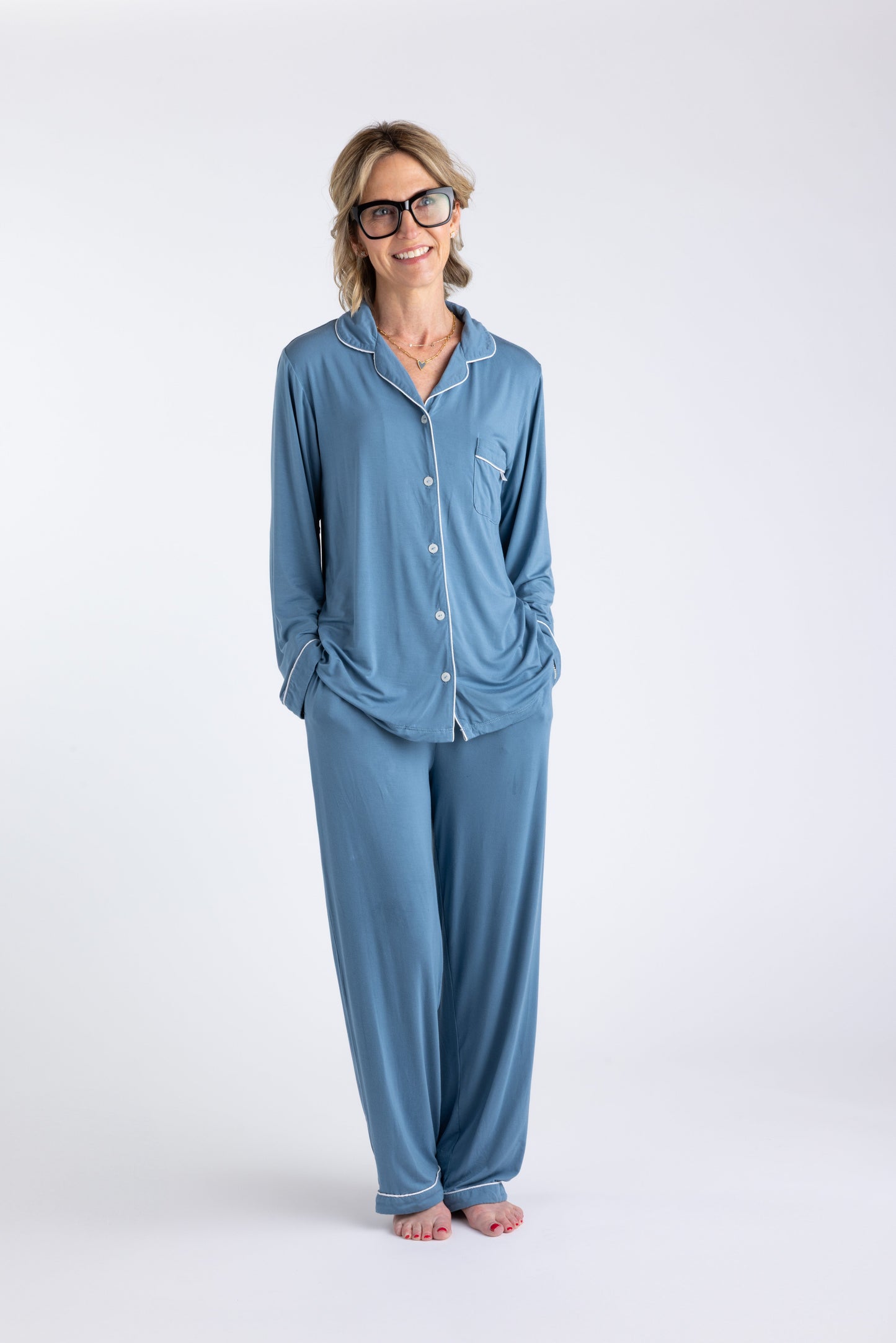Long Sleeve Bamboo Pajama Set