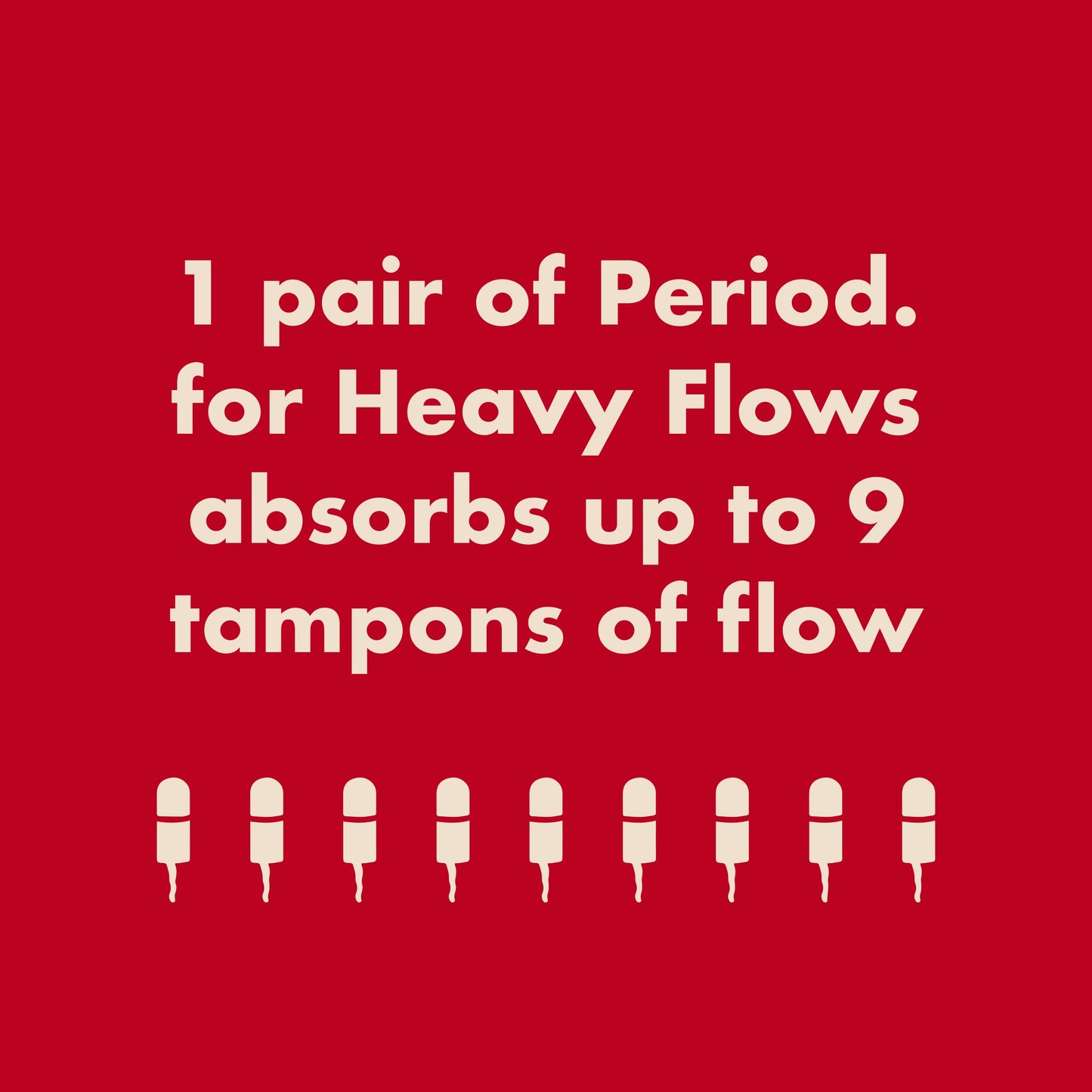 The High Waisted Period. in SportyStretch™ For Heavy Flows
