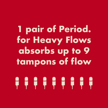 The High Waisted Period. in SportyStretch™ For Heavy Flows