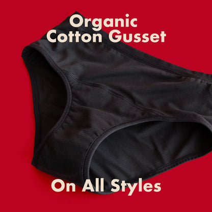 The Boyshort Period. in Microfiber for Medium Flows.