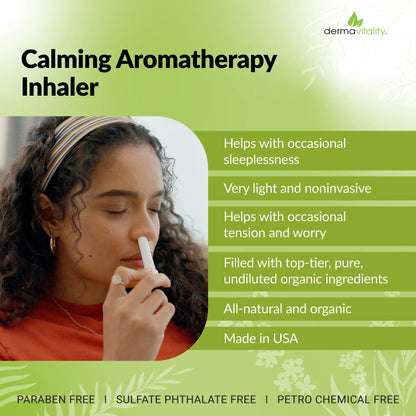 Aromatherapy Inhaler for Stress and Anxiety
