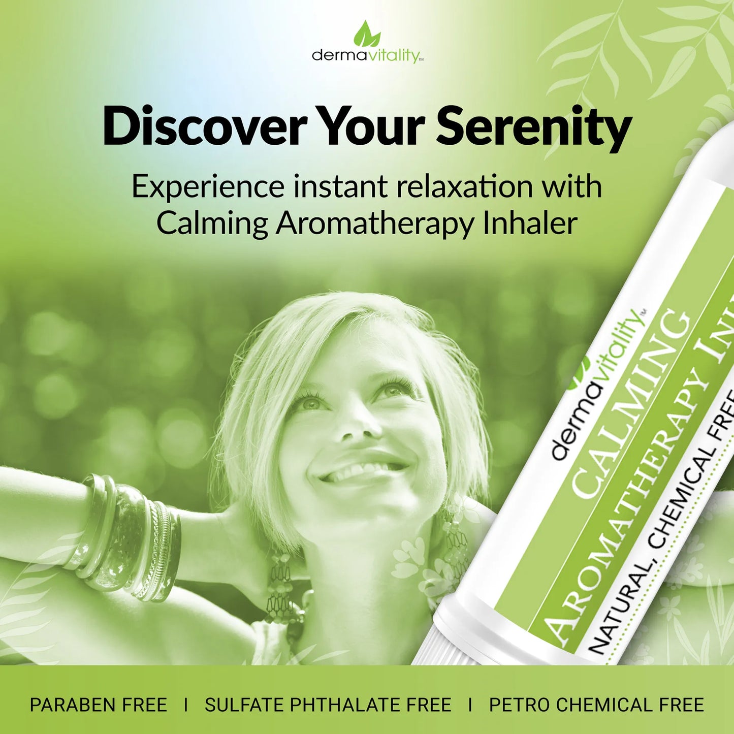 Aromatherapy Inhaler for Stress and Anxiety