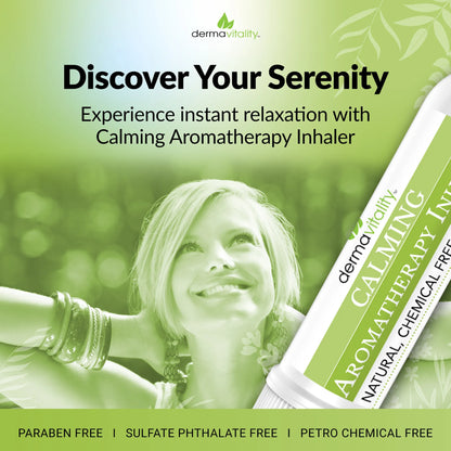 Aromatherapy Inhaler for Stress and Anxiety