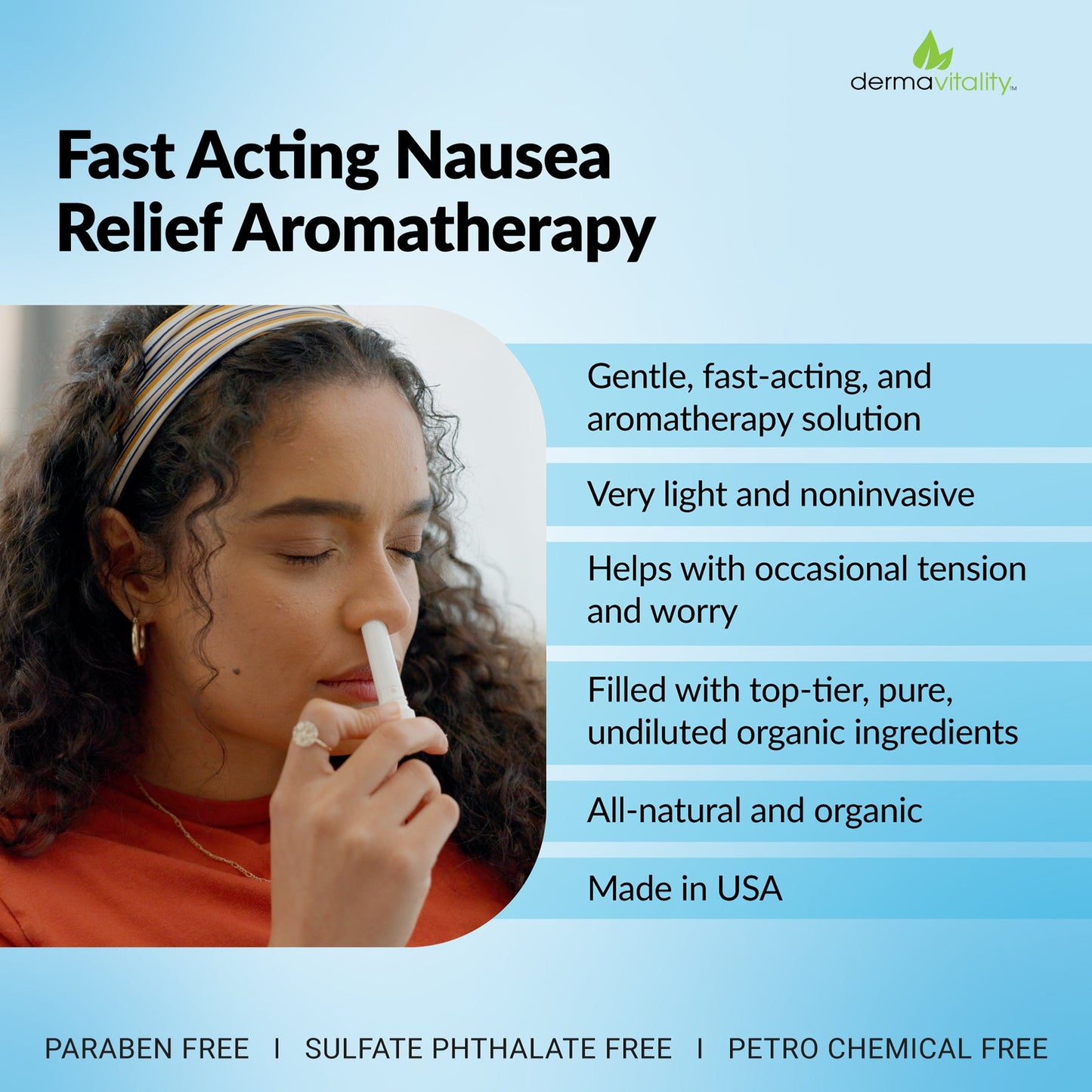 Aromatherapy Inhaler for Chemo Induced Nausea