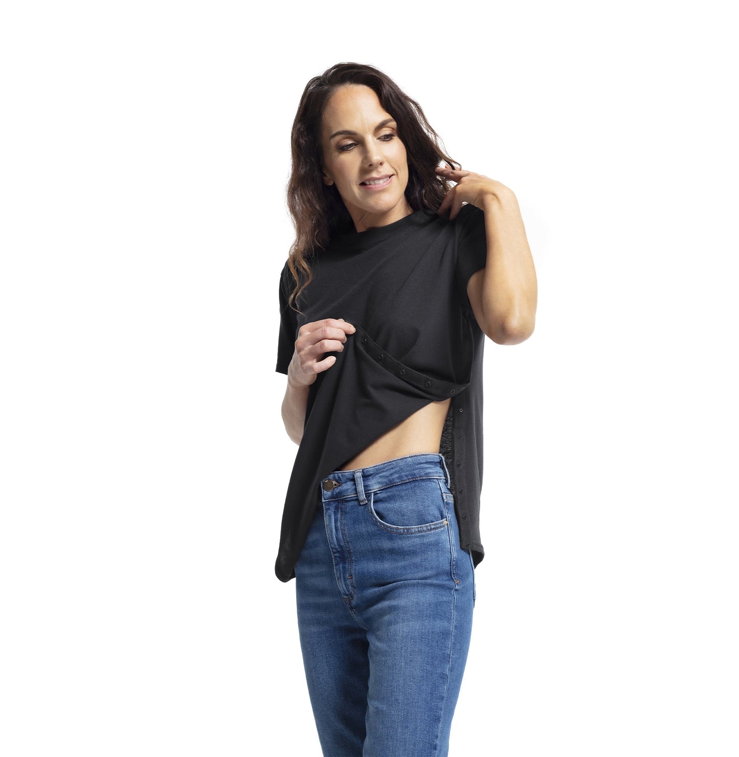 Post-Surgery Shirts for Women - Short Sleeve