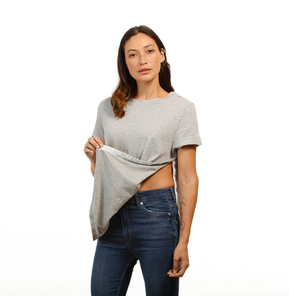 Post-Surgery Shirts for Women - Short Sleeve
