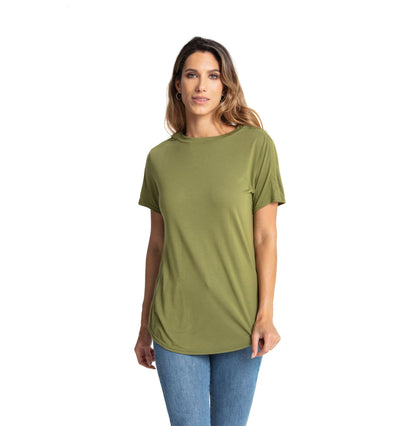 Post-Surgery Shirts for Women - Short Sleeve