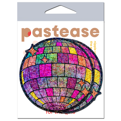 Disco Ball Nipple Covers Shimmering Glitter Pasties by Pastease