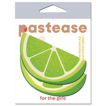 Lime Wedge Pasties in Vibrant Green Hint of Lime Nipple Covers by Pastease